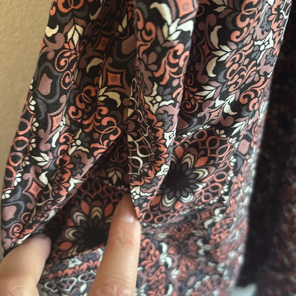 Torrid Mini Challis Sleeveless Medallion Print Sundress Spaghetti Strap Dress 1 - Picture 3 of 7